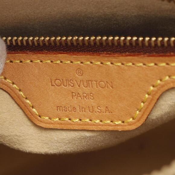 LOUIS VUITTON Brown Monogram Leather Looping MM Shoulder Bag - Picture 5 of 10